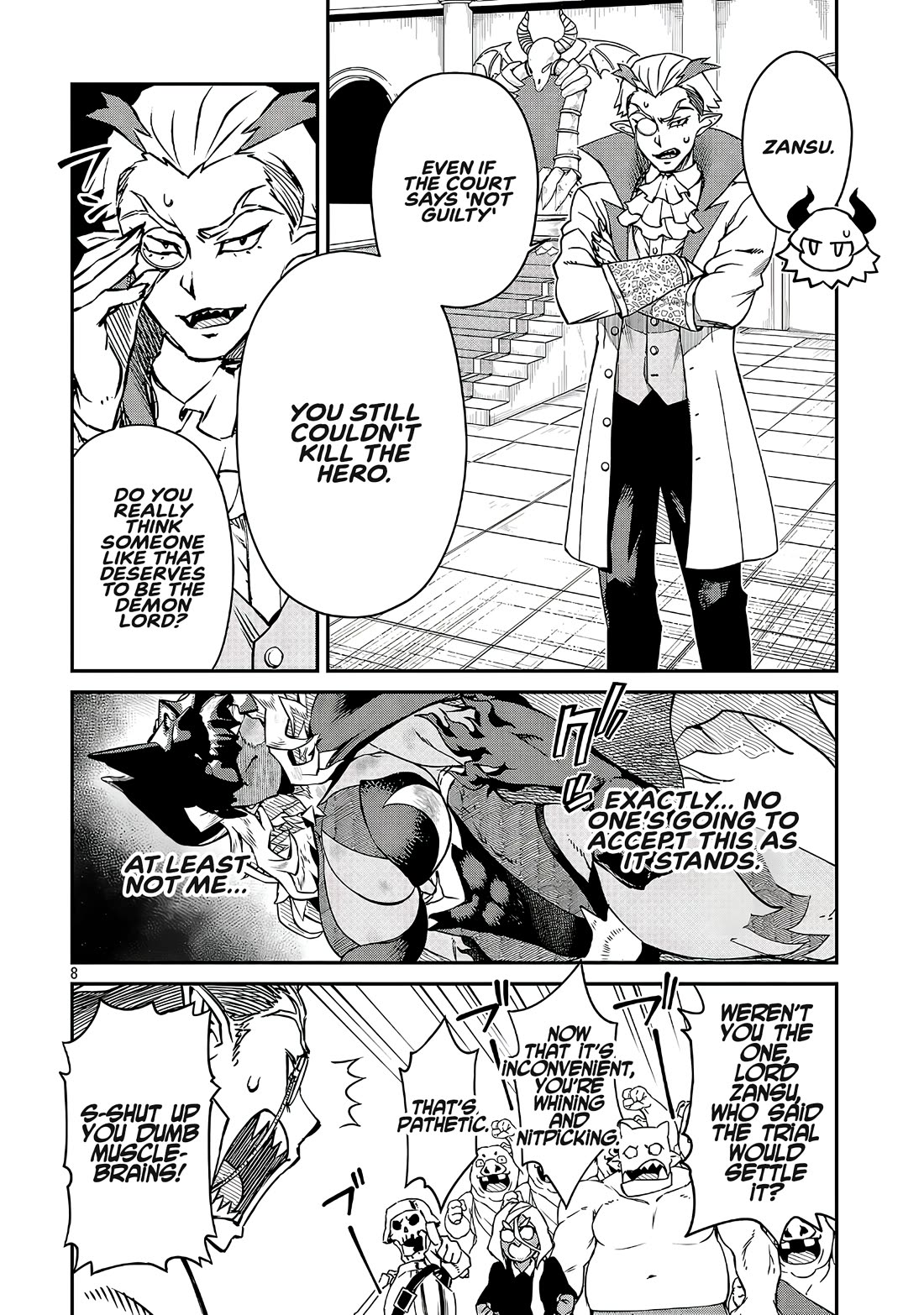 Demon Queen–sama Can't Defeat Hero-kun. chapter 19.2 page 8