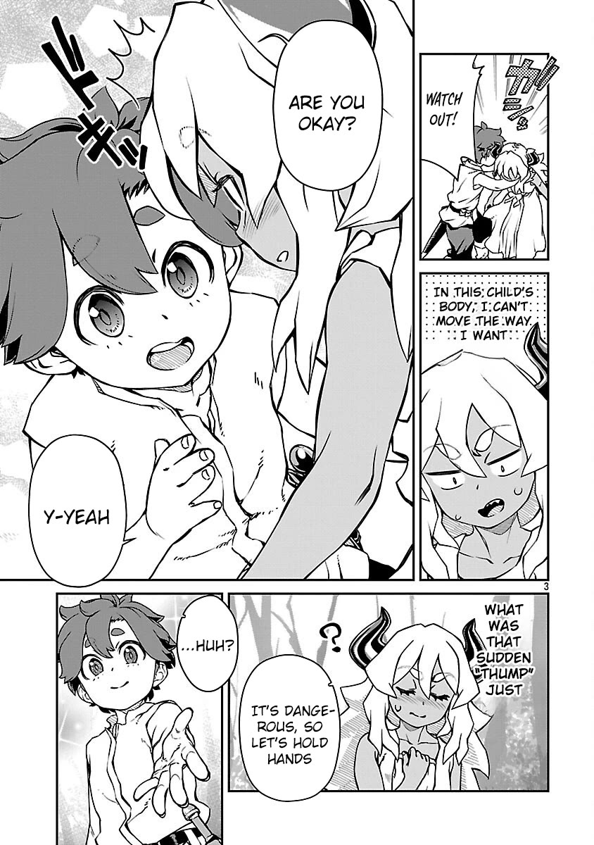 Demon Queen–sama Can't Defeat Hero-kun. chapter 25 page 3
