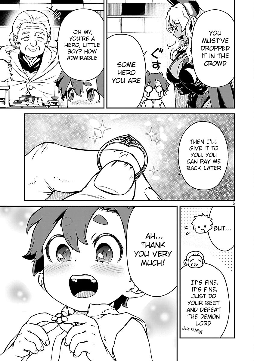 Demon Queen–sama Can't Defeat Hero-kun. chapter 33 page 6