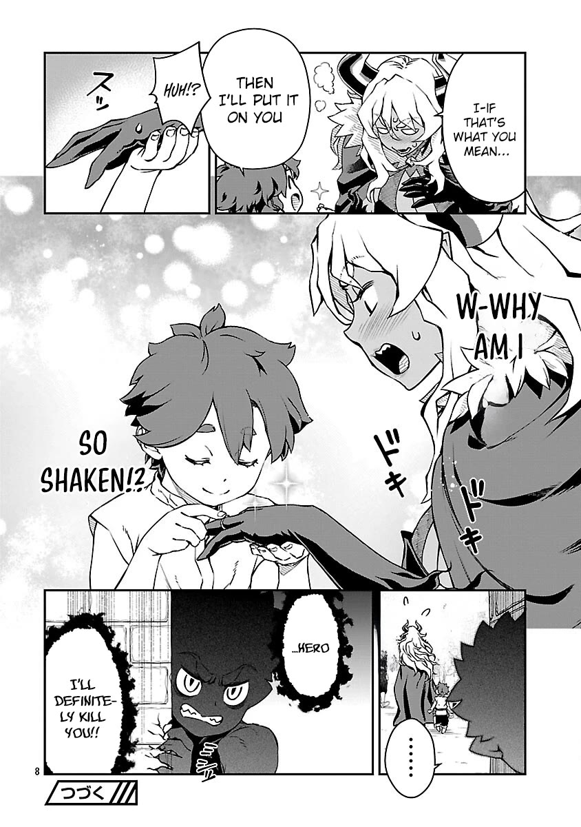 Demon Queen–sama Can't Defeat Hero-kun. chapter 33 page 9