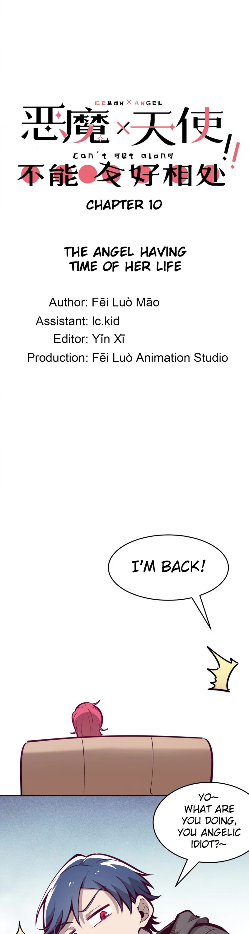 Demon X Angel, Can't Get Along! chapter 10 page 1