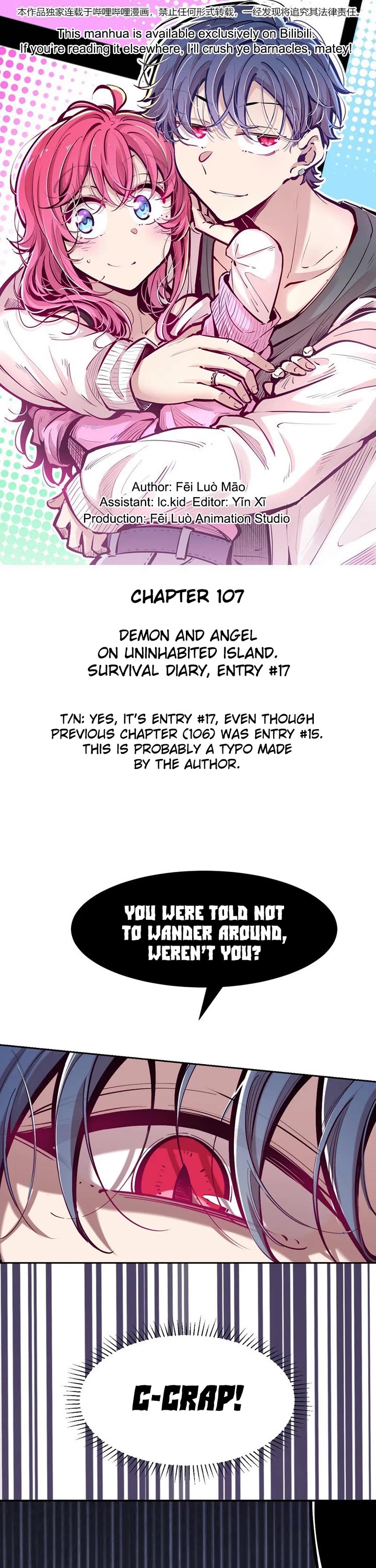 Demon X Angel, Can't Get Along! chapter 107 page 1