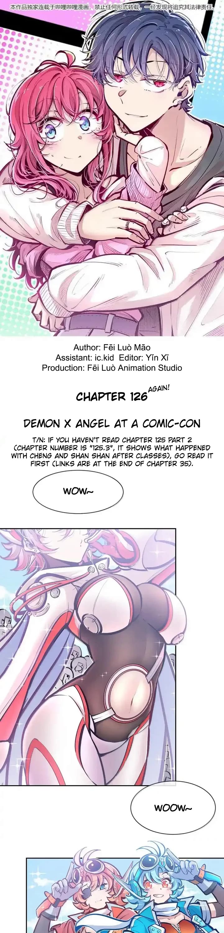 Demon X Angel, Can't Get Along! chapter 126.1 page 1