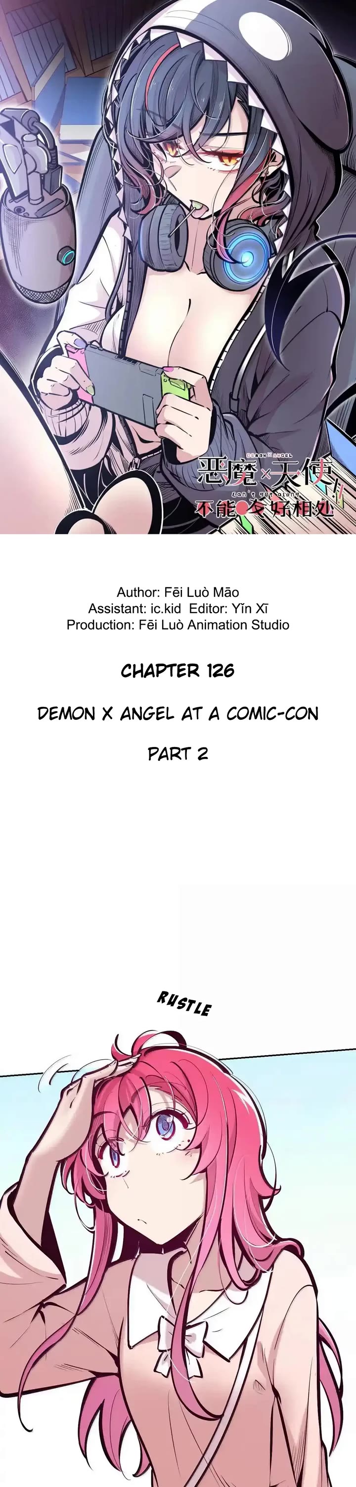 Demon X Angel, Can't Get Along! chapter 126.2 page 1