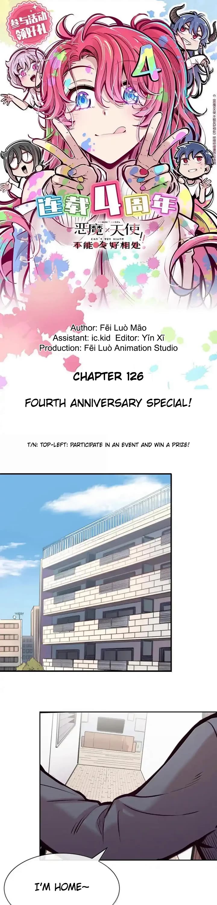 Demon X Angel, Can't Get Along! chapter 126 page 1