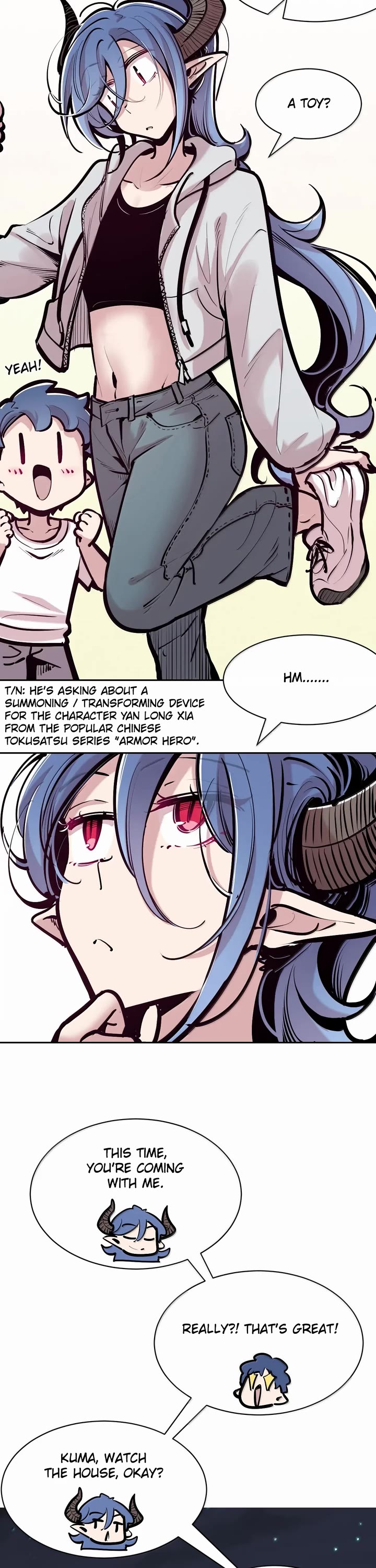 Demon X Angel, Can't Get Along! chapter 131.2 page 21