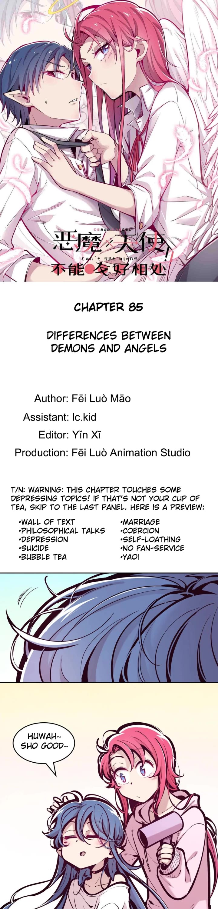 Demon X Angel, Can't Get Along! chapter 85 page 1