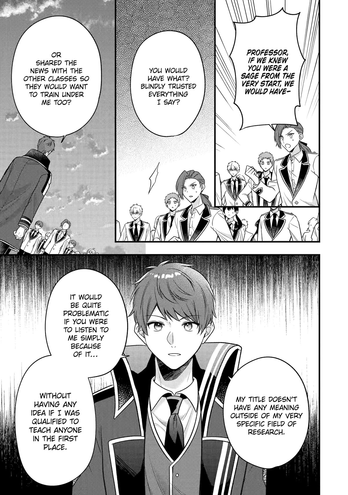 Demoted to a Teacher, the Strongest Sage Raises an Unbeatable Class chapter 37 page 17