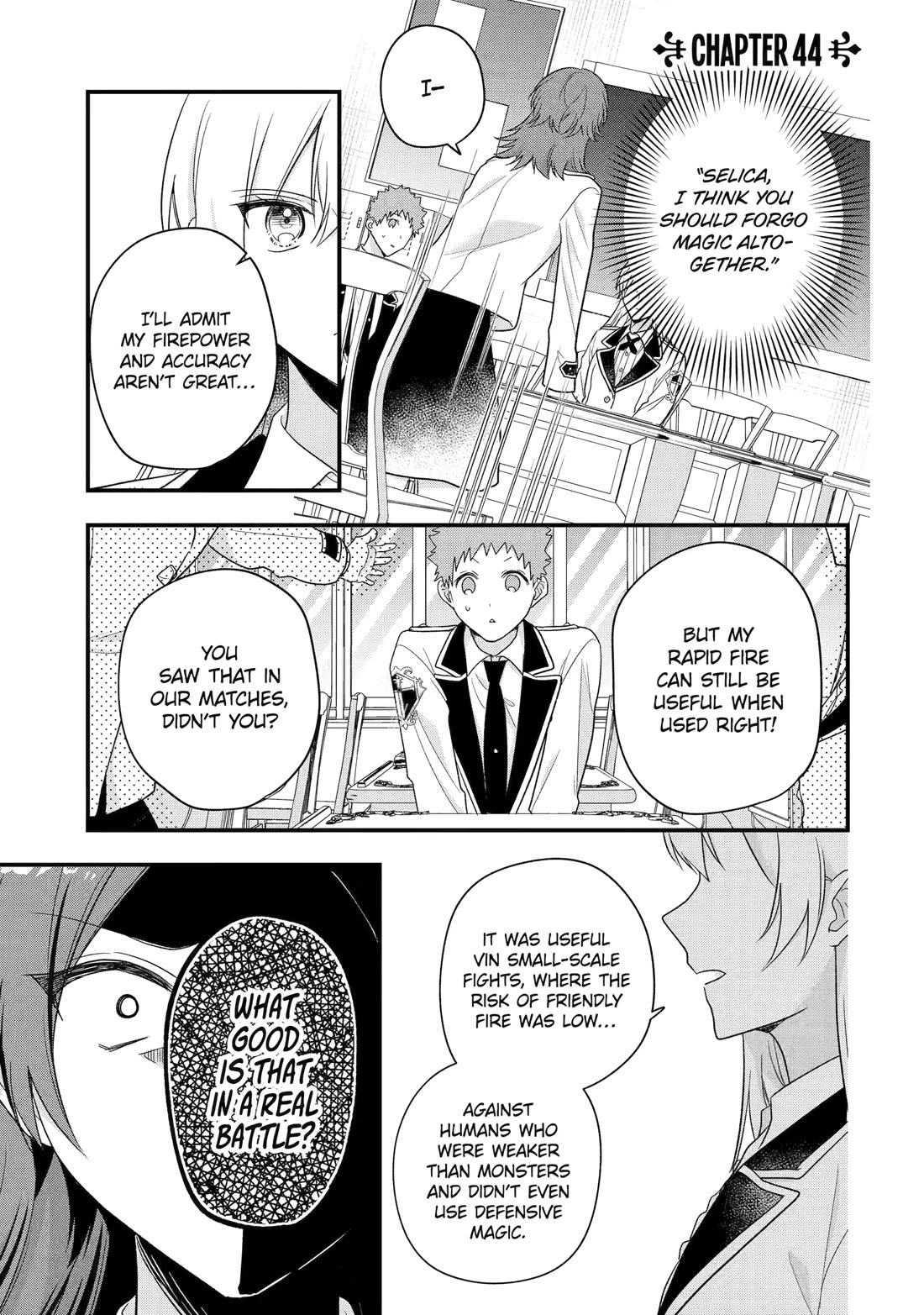 Demoted to a Teacher, the Strongest Sage Raises an Unbeatable Class chapter 44 page 1