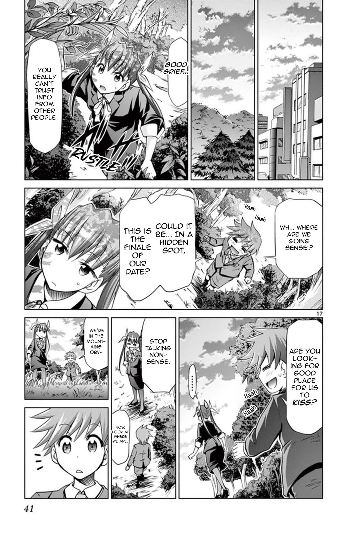 Denpa Kyoushi chapter 154 page 17