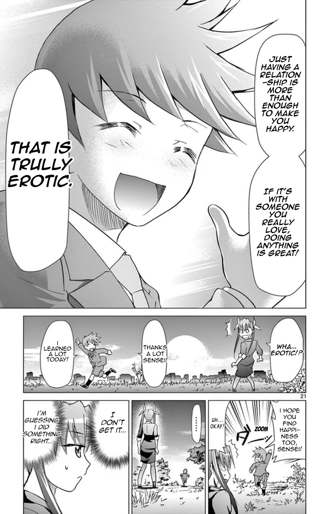 Denpa Kyoushi chapter 154 page 21