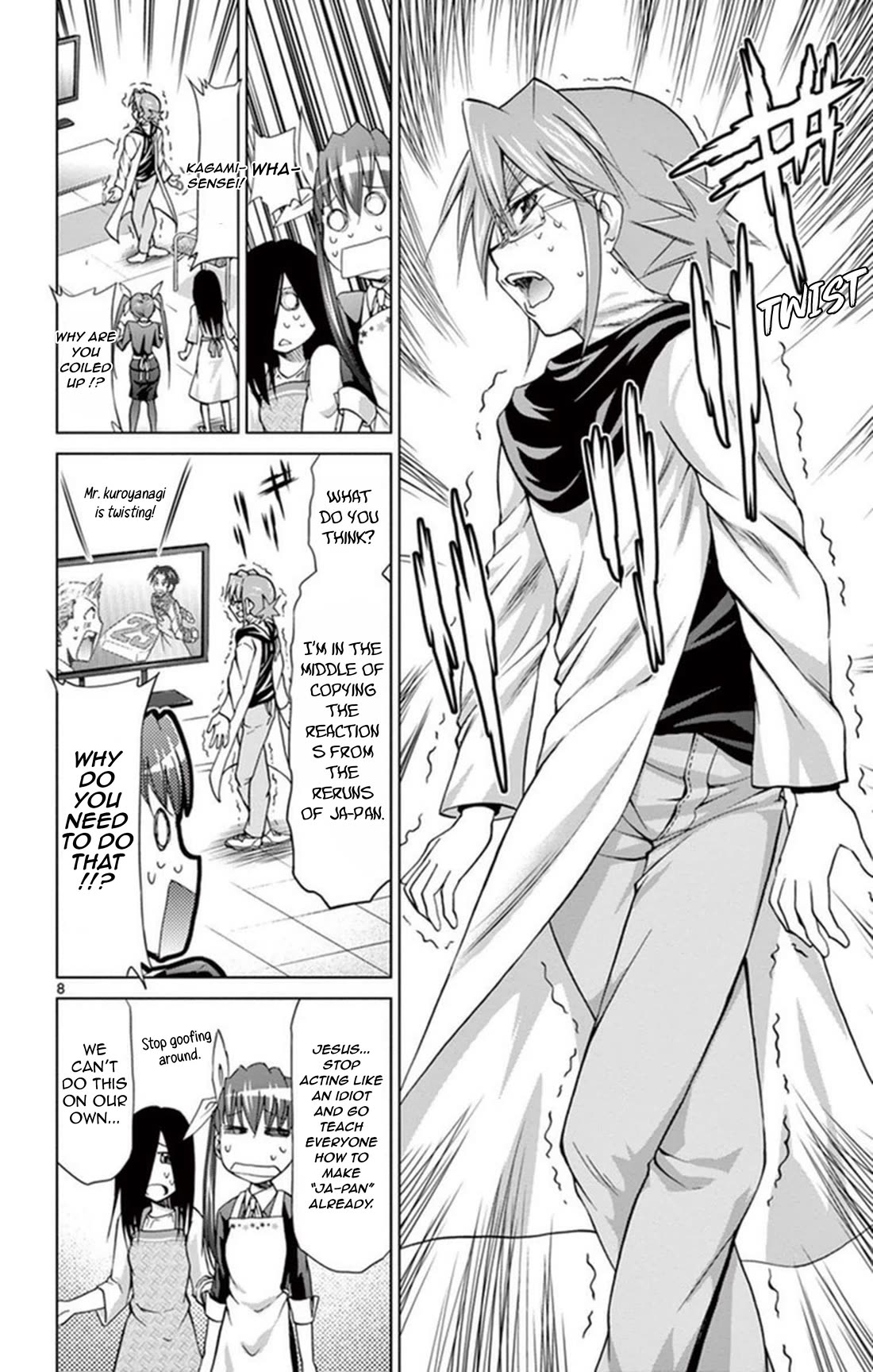 Denpa Kyoushi chapter 156 page 8