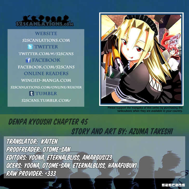 Denpa Kyoushi chapter 45 page 1