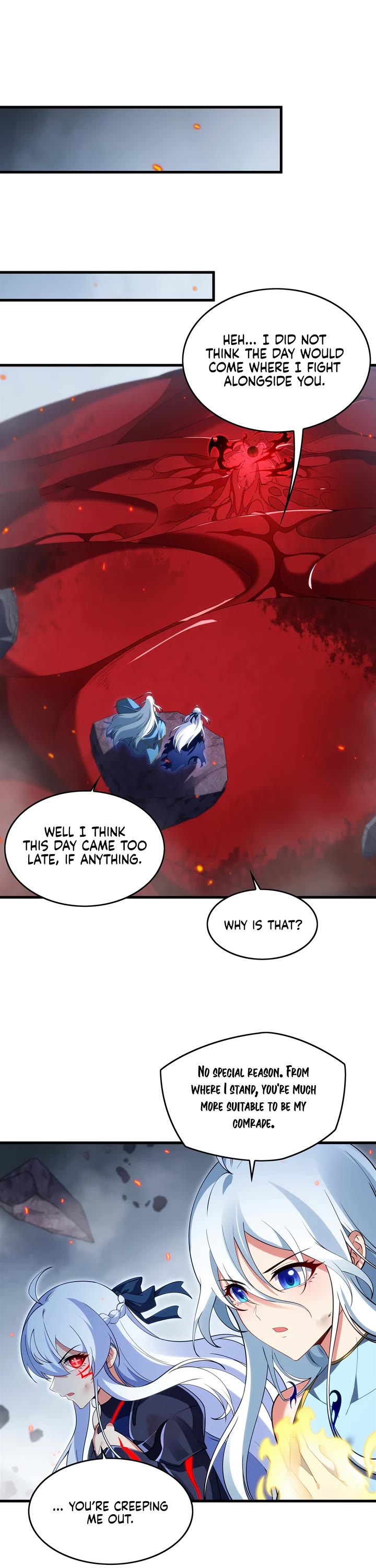 Despite Coming From the Abyss, I Will Save Humanity chapter 139 page 18