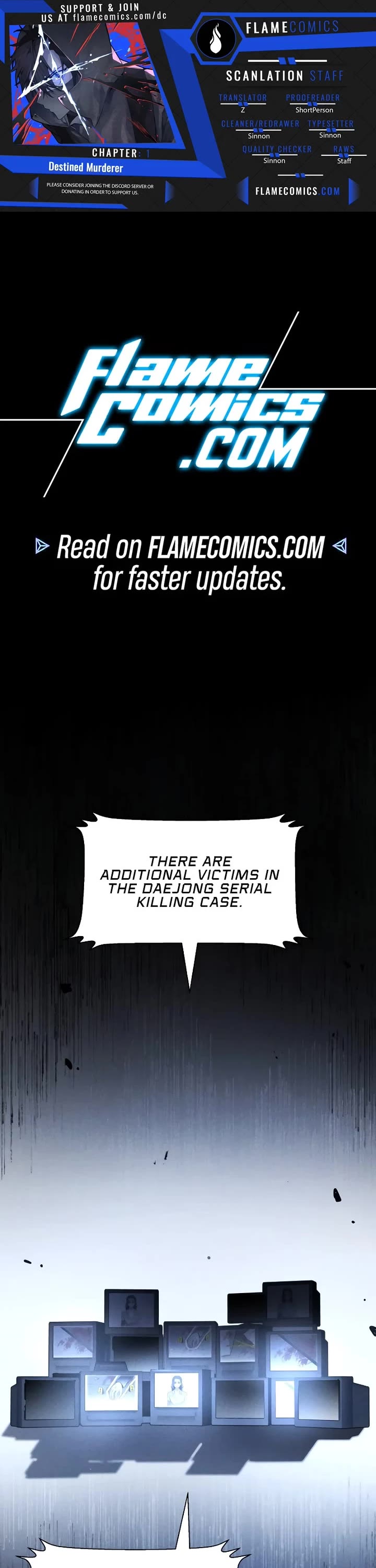 Destined Murderer chapter 1 page 1