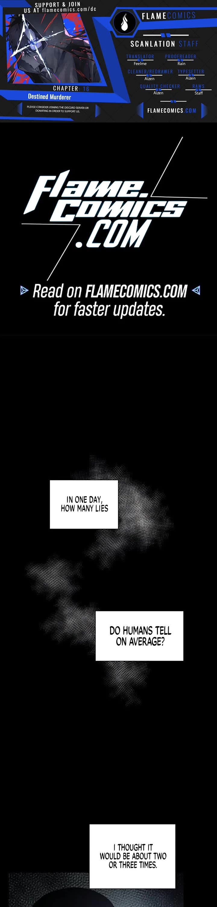 Destined Murderer chapter 16 page 1