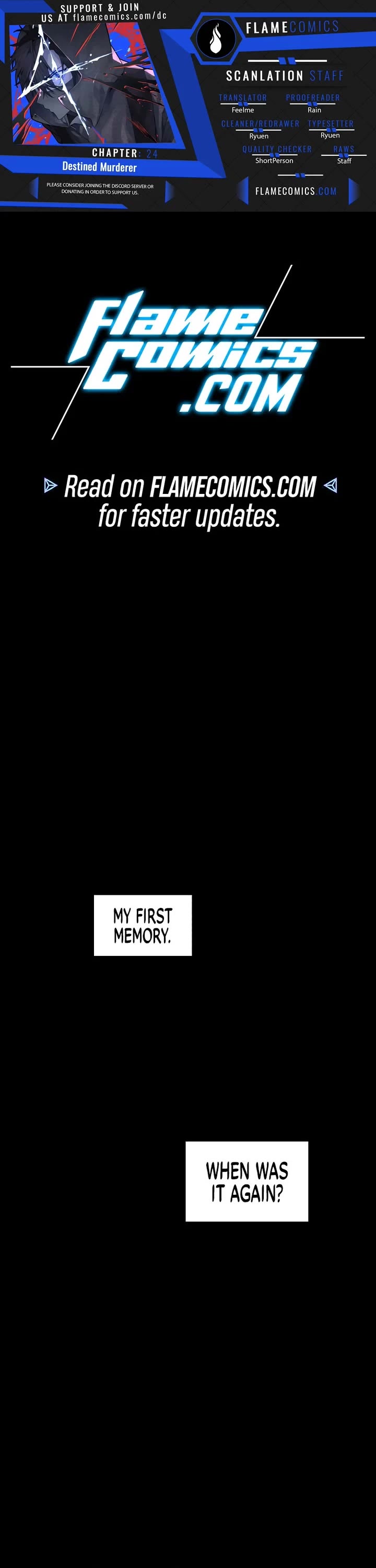 Destined Murderer chapter 24 page 1