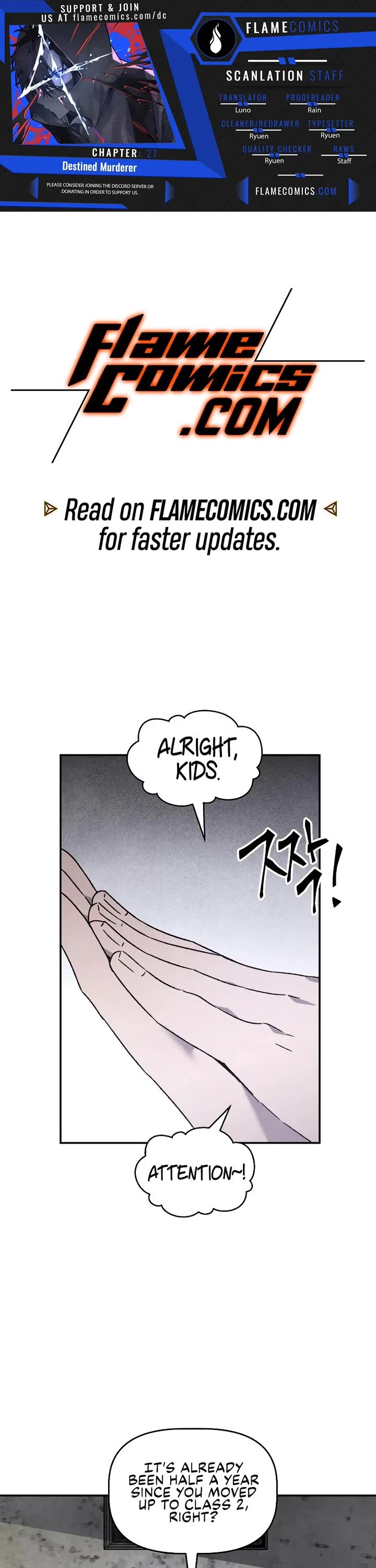 Destined Murderer chapter 27 page 1