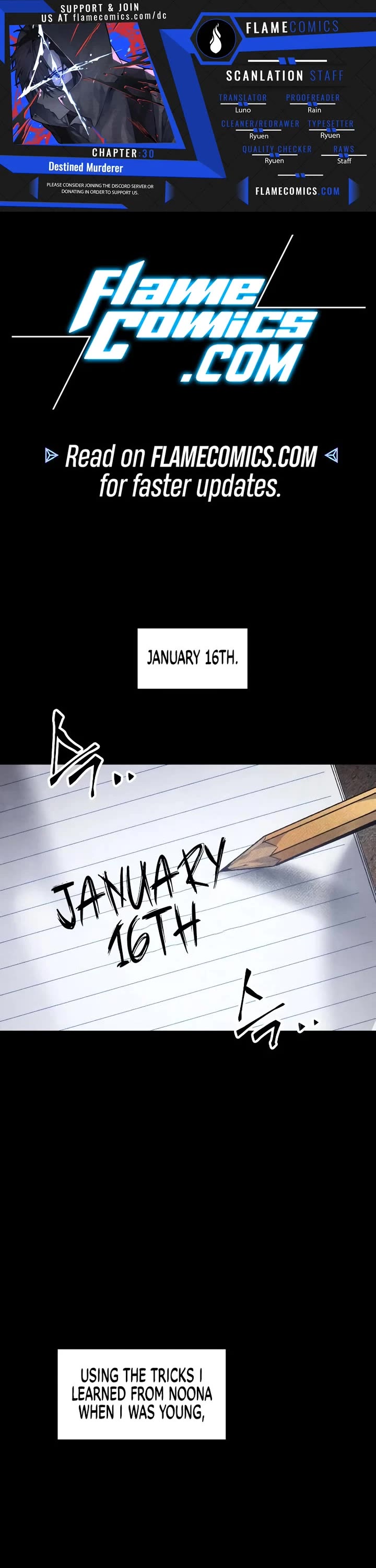 Destined Murderer chapter 30 page 1