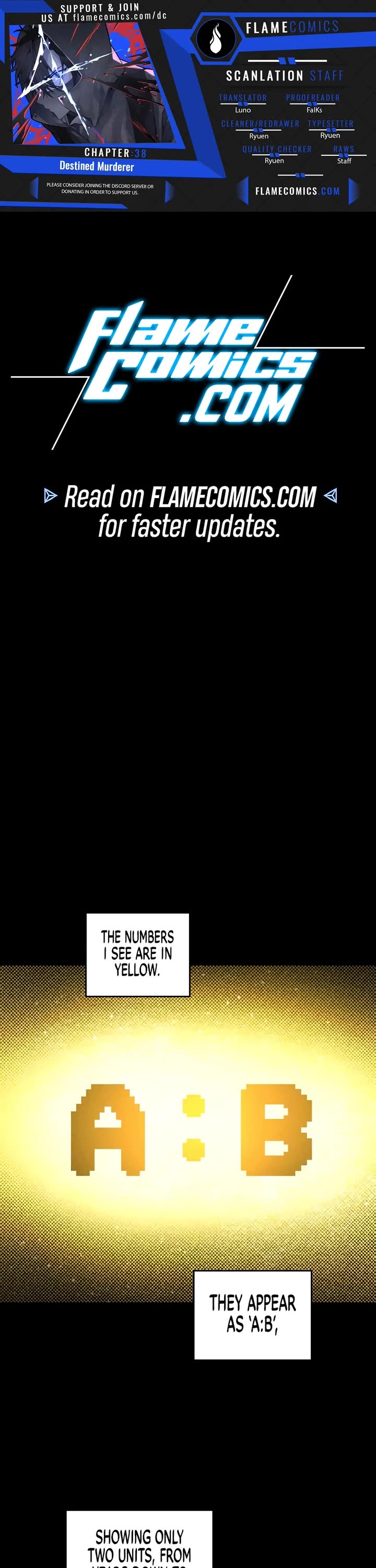 Destined Murderer chapter 38 page 1