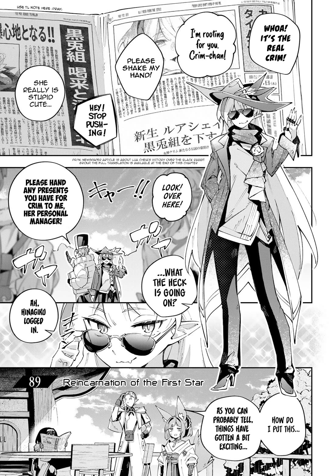 Destiny Unchain Online chapter 89 page 1