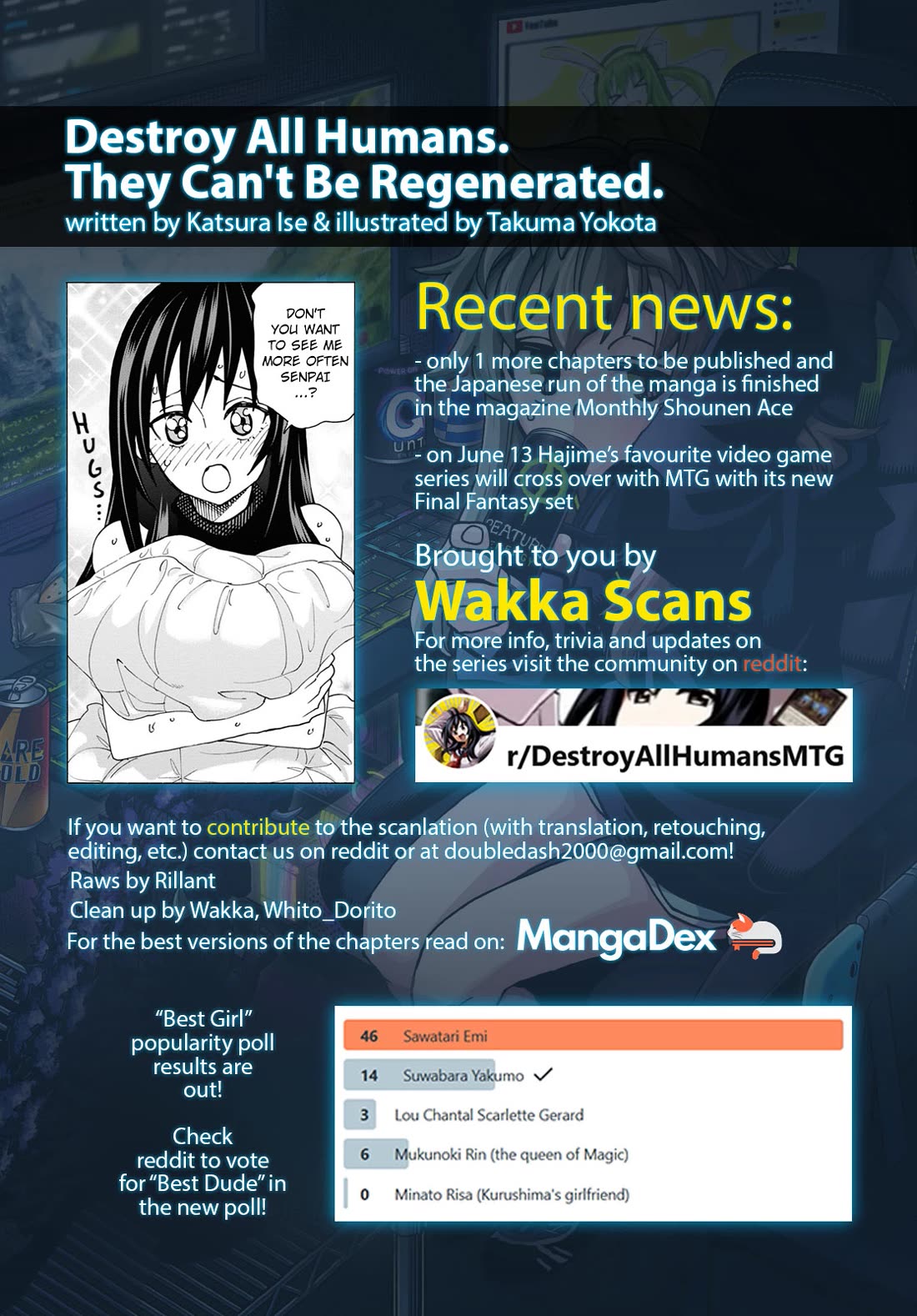 Destroy All of Humanity. It Can't Be Regenerated. chapter 56 page 47