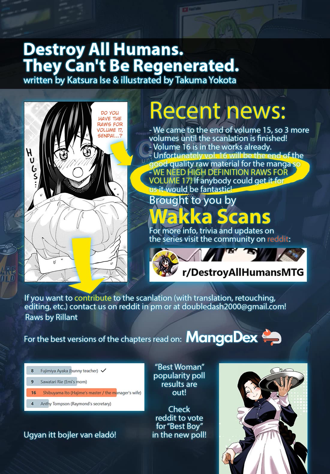 Destroy All of Humanity. It Can't Be Regenerated. chapter 59 page 53