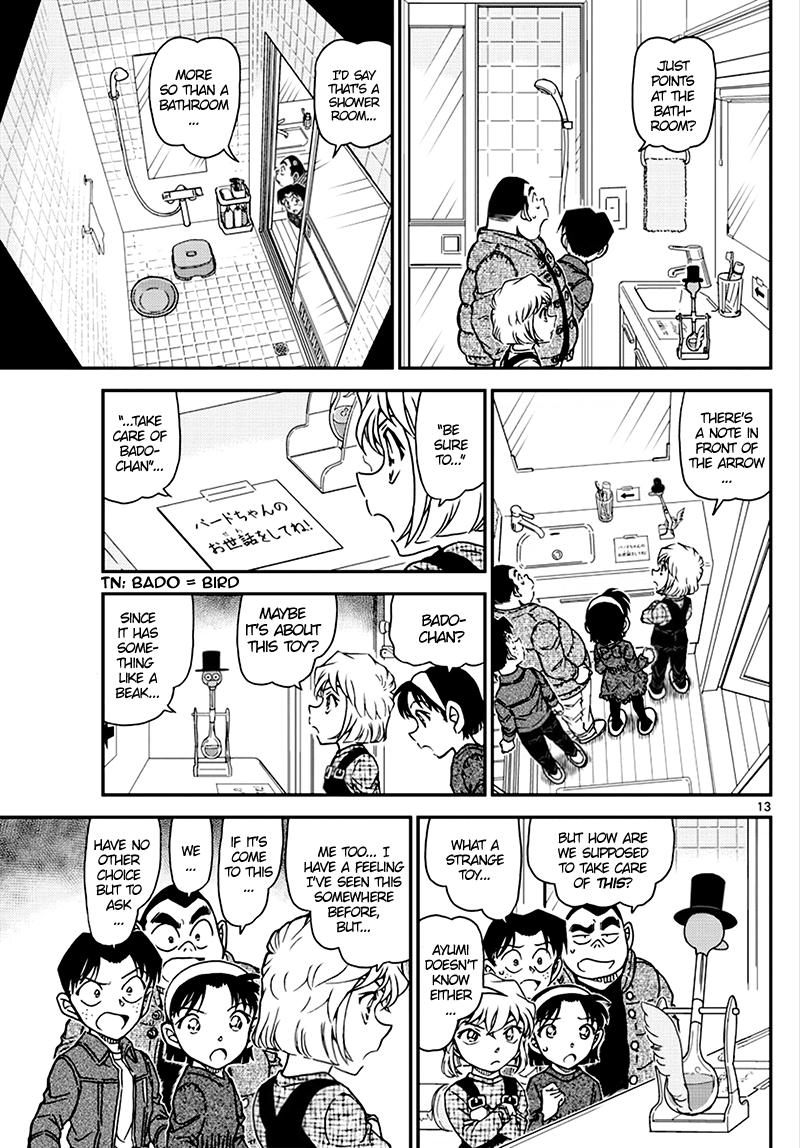 Detective Conan chapter 1007 page 13