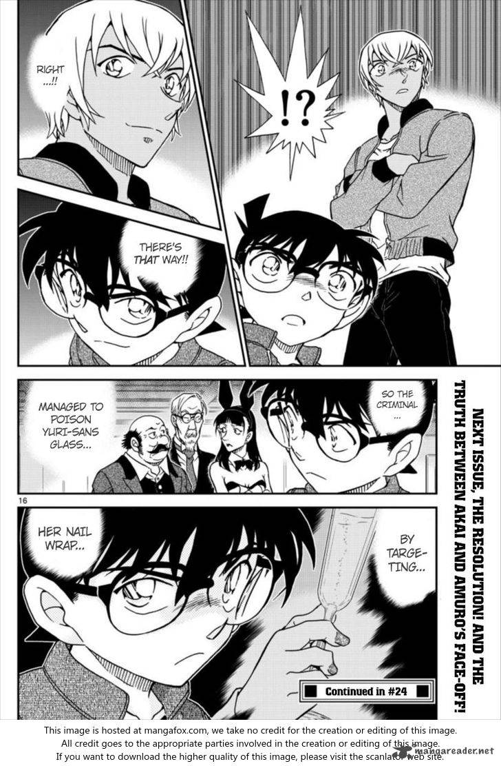 Detective Conan chapter 1011 page 16