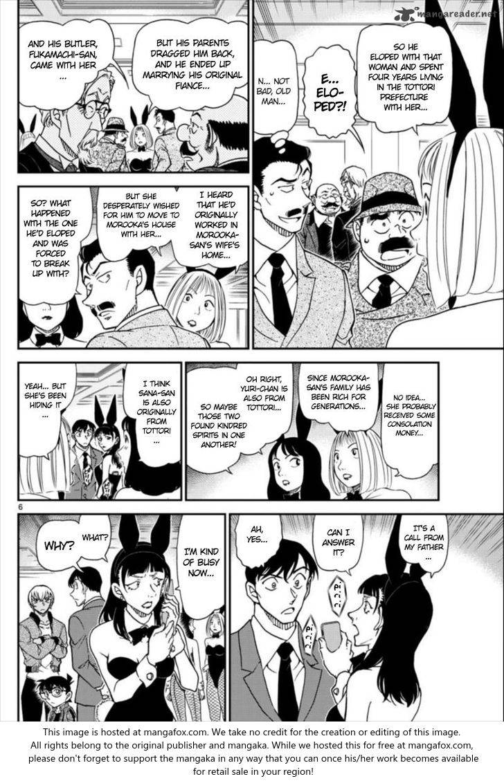 Detective Conan chapter 1011 page 6