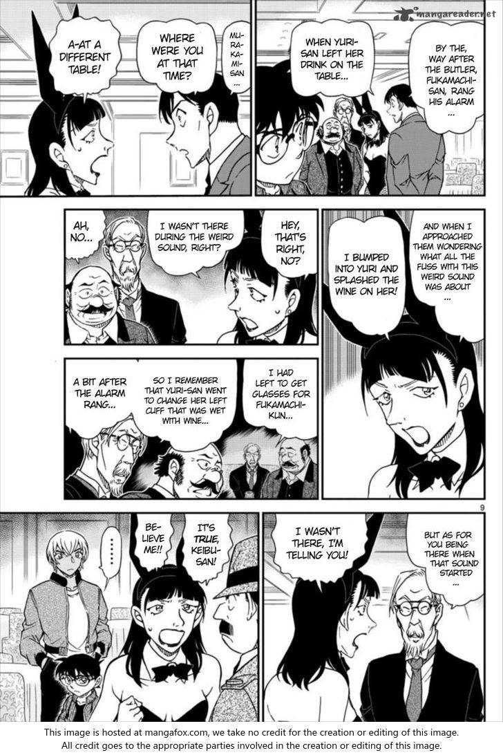 Detective Conan chapter 1011 page 9