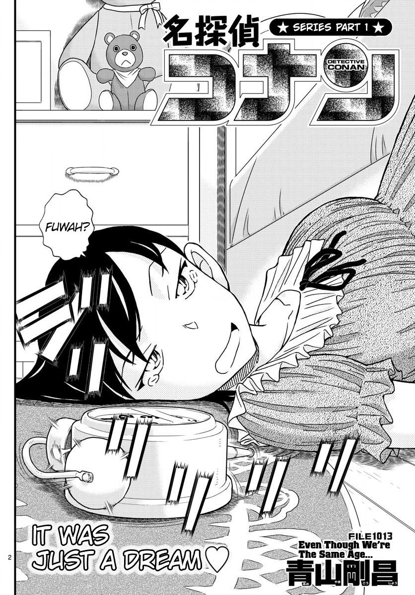 Detective Conan chapter 1013 page 2