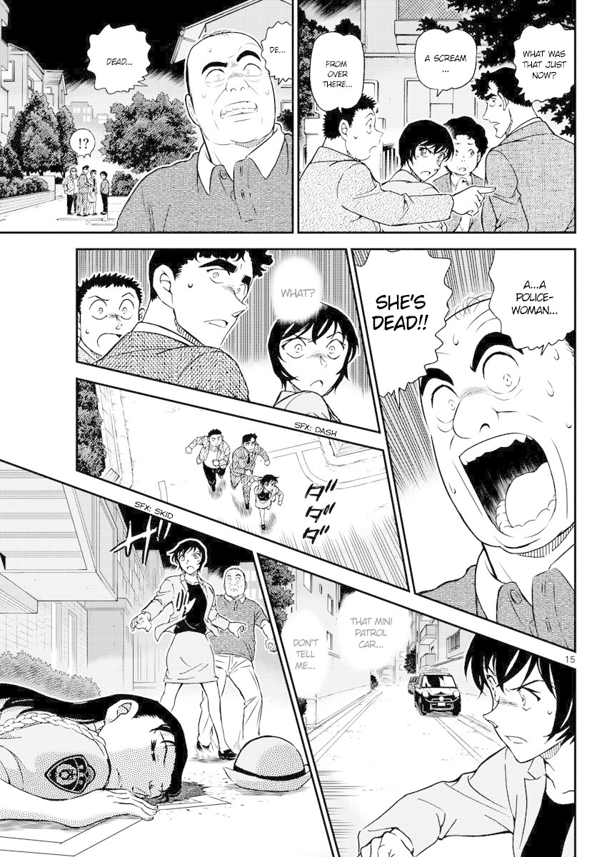 Detective Conan chapter 1015 page 15
