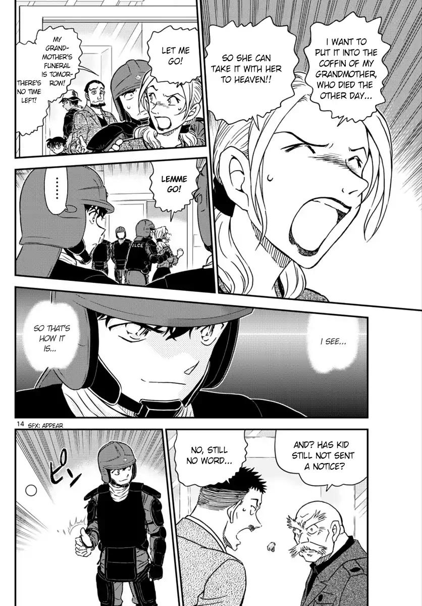 Detective Conan chapter 1018 page 14