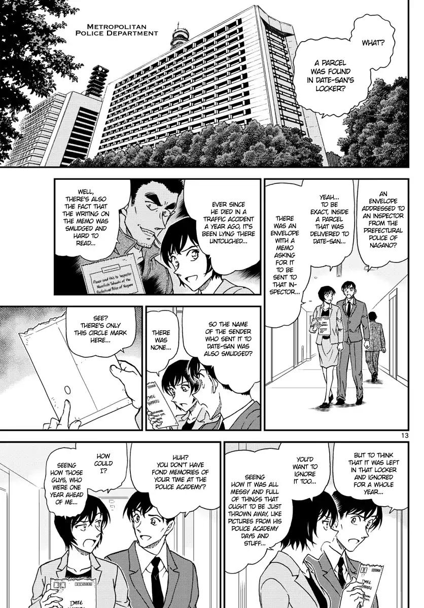 Detective Conan chapter 1021 page 13