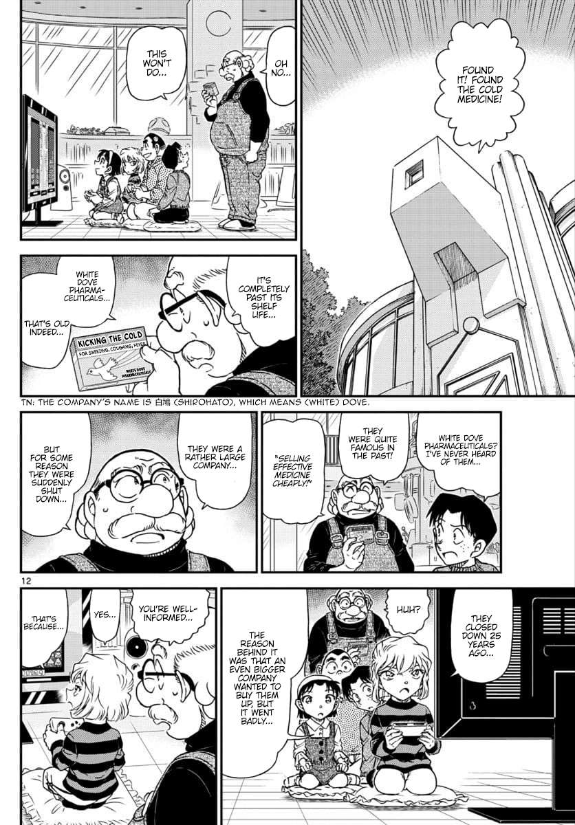 Detective Conan chapter 1025 page 12