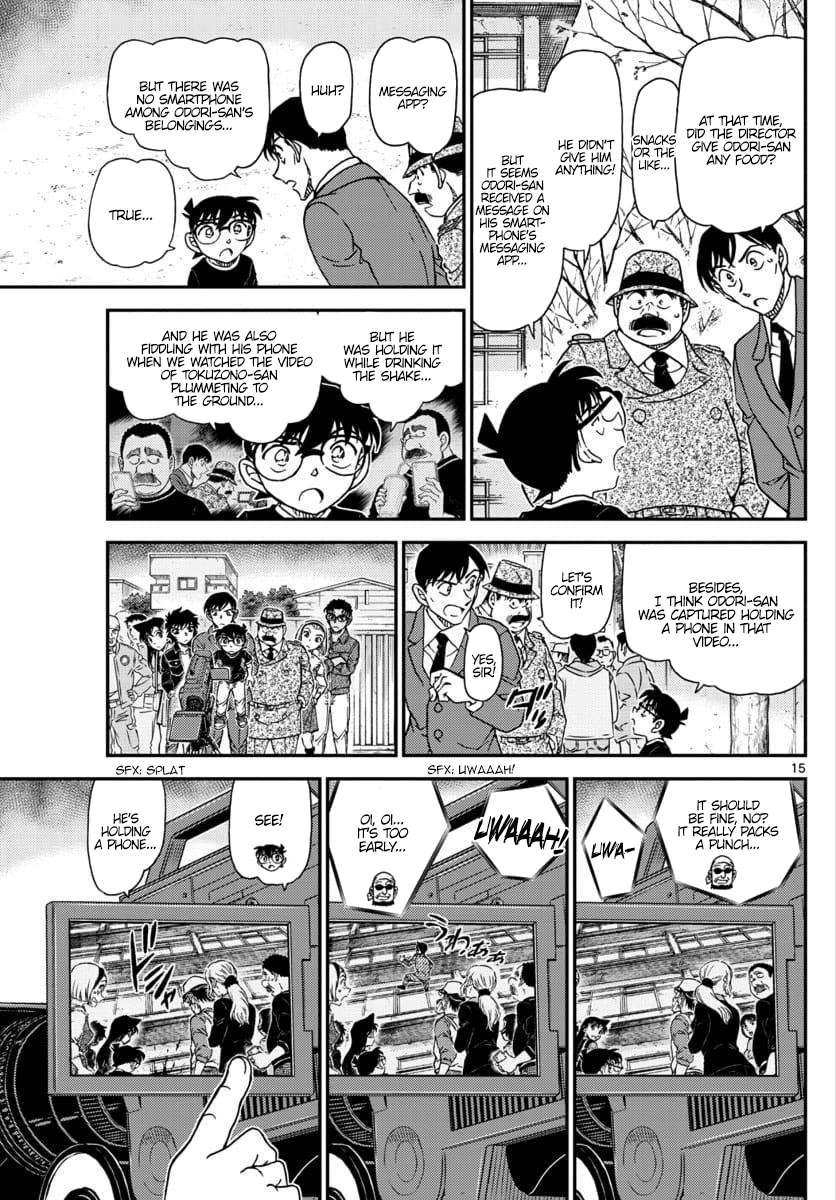 Detective Conan chapter 1025 page 15