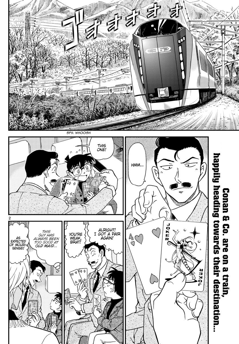 Detective Conan chapter 1027 page 2