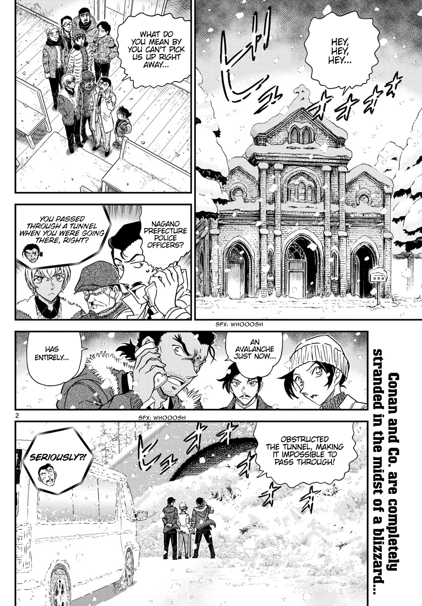 Detective Conan chapter 1028 page 3