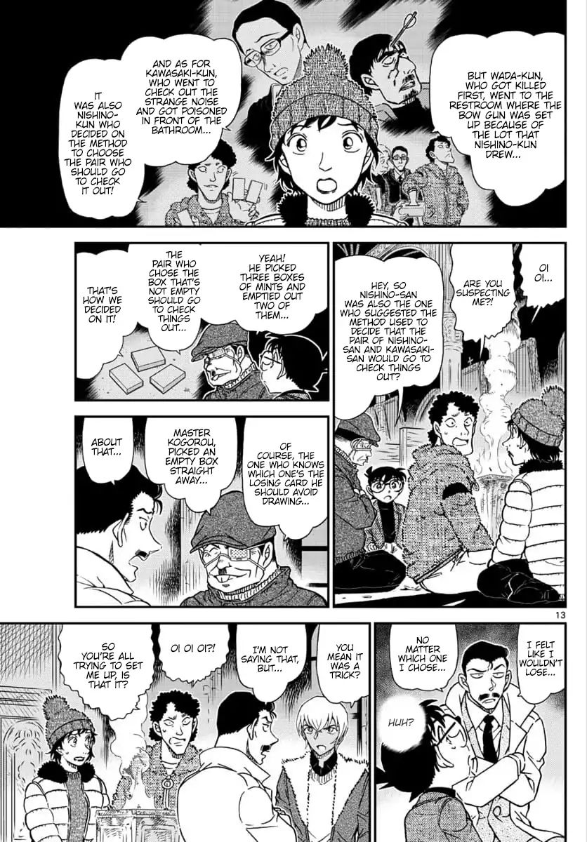 Detective Conan chapter 1030 page 13