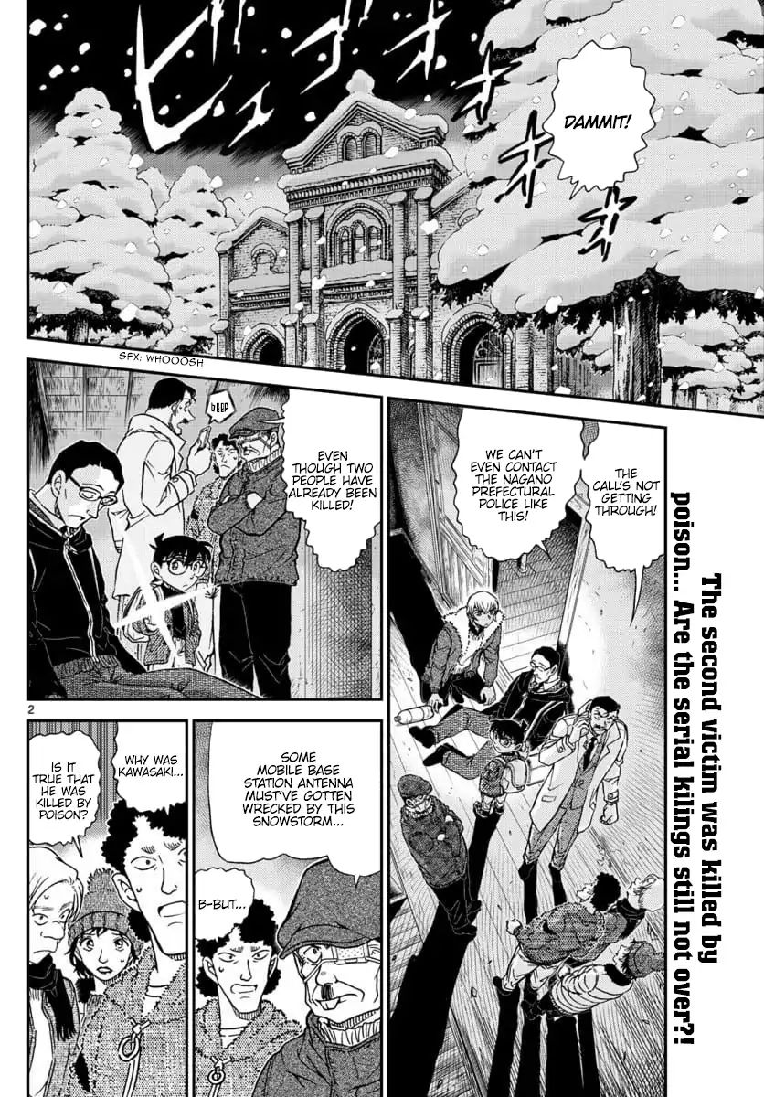 Detective Conan chapter 1030 page 2