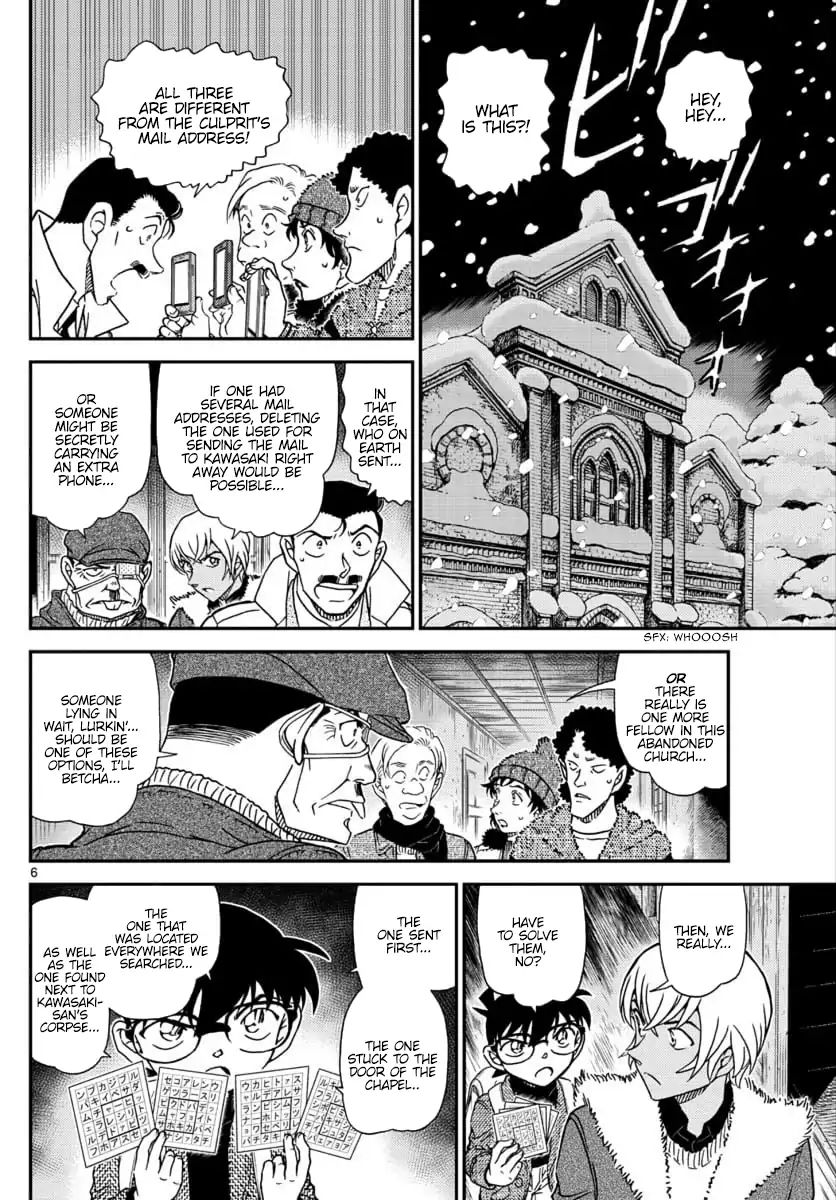 Detective Conan chapter 1030 page 6