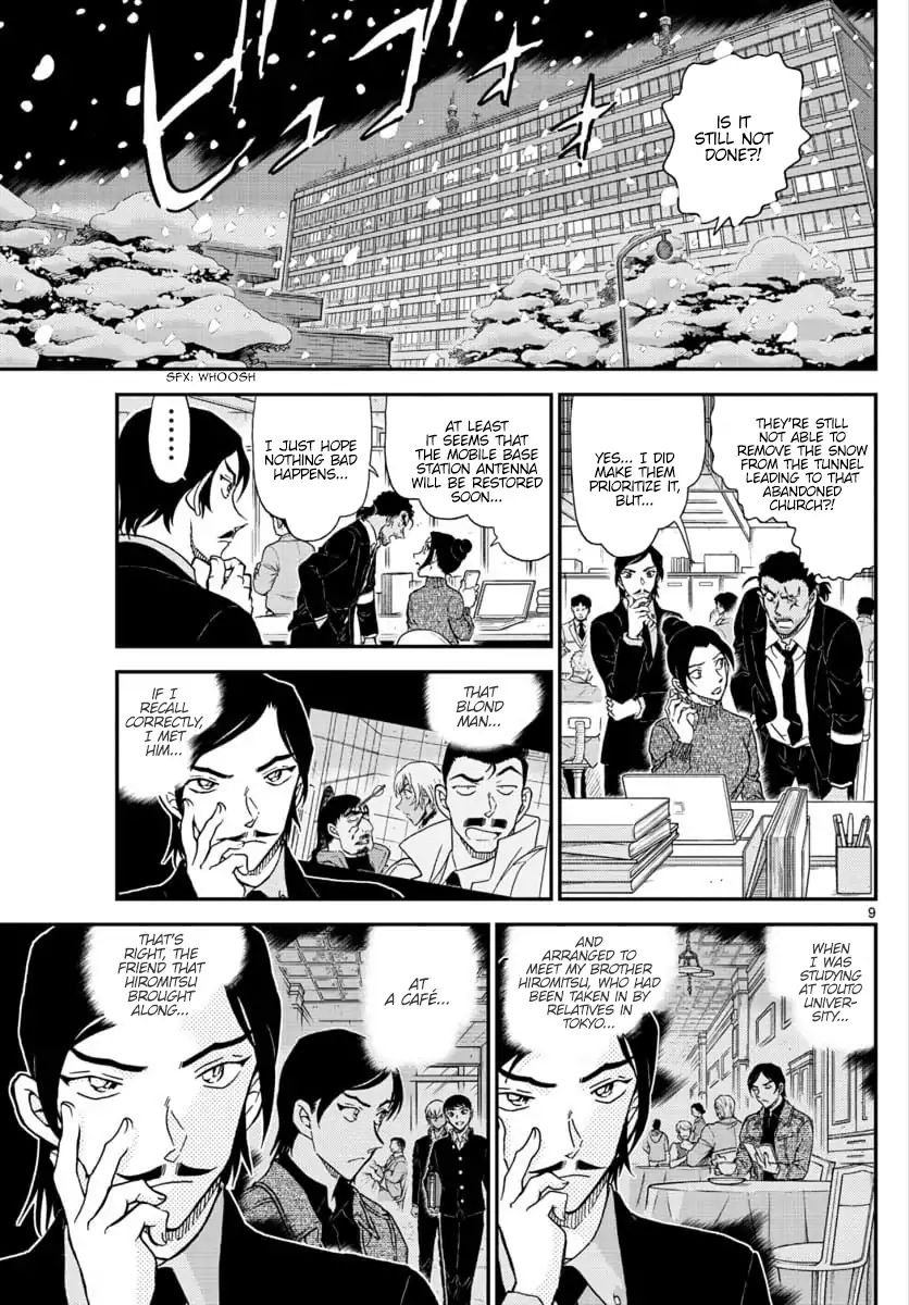 Detective Conan chapter 1030 page 9
