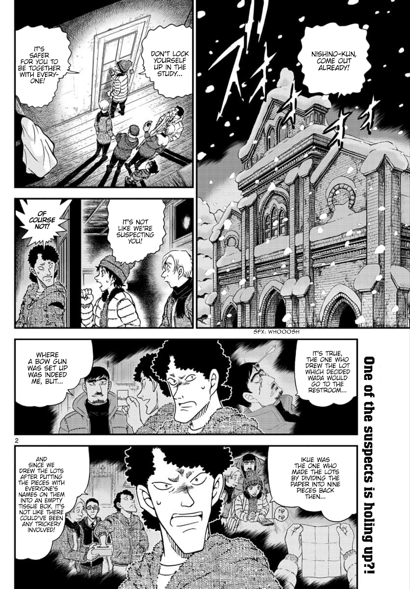 Detective Conan chapter 1031 page 2