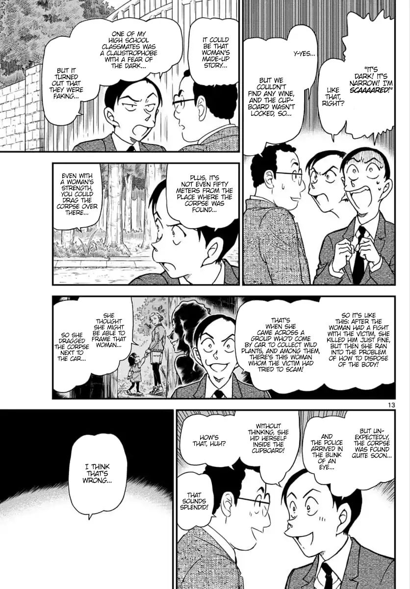 Detective Conan chapter 1033 page 13