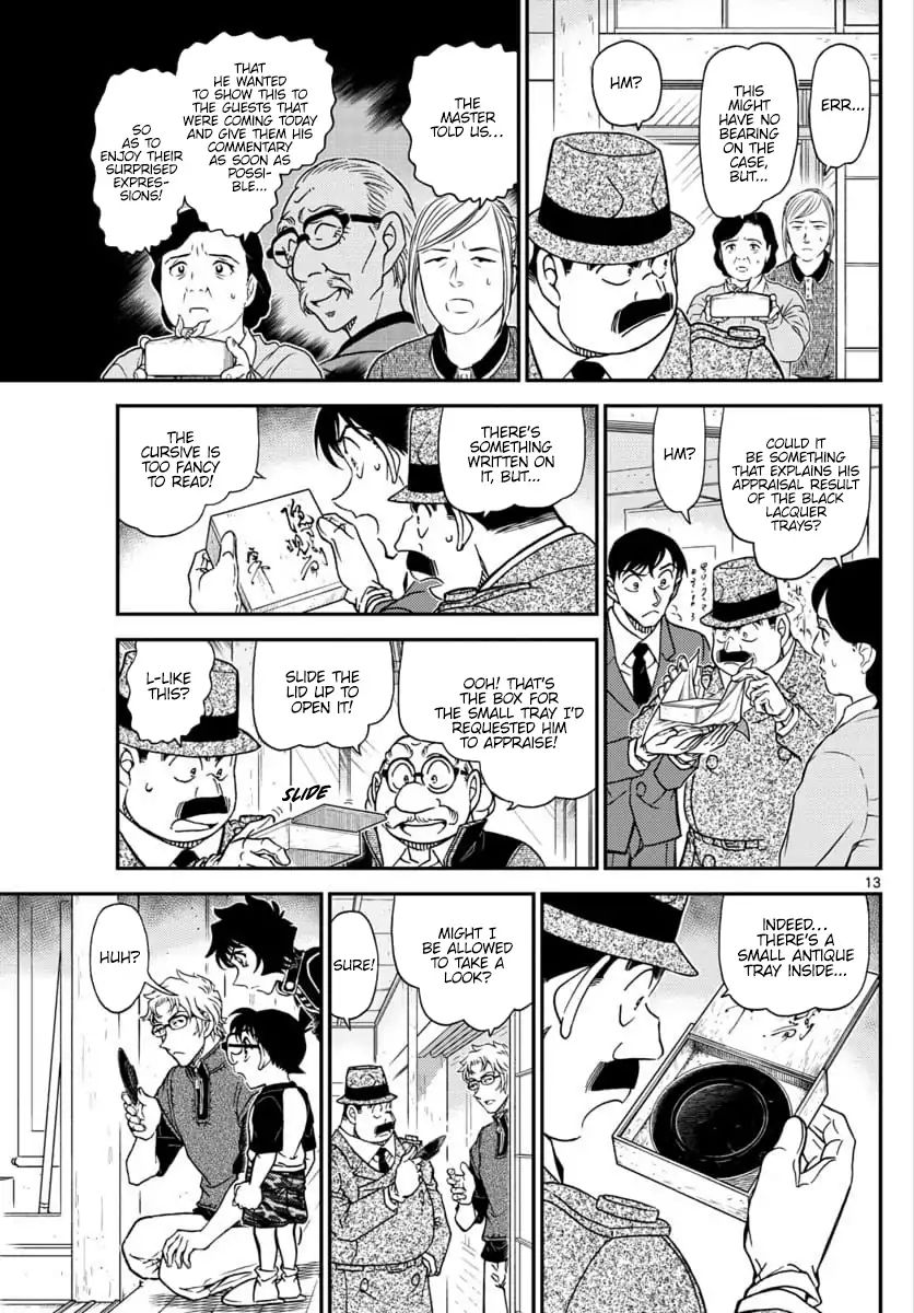 Detective Conan chapter 1037 page 13
