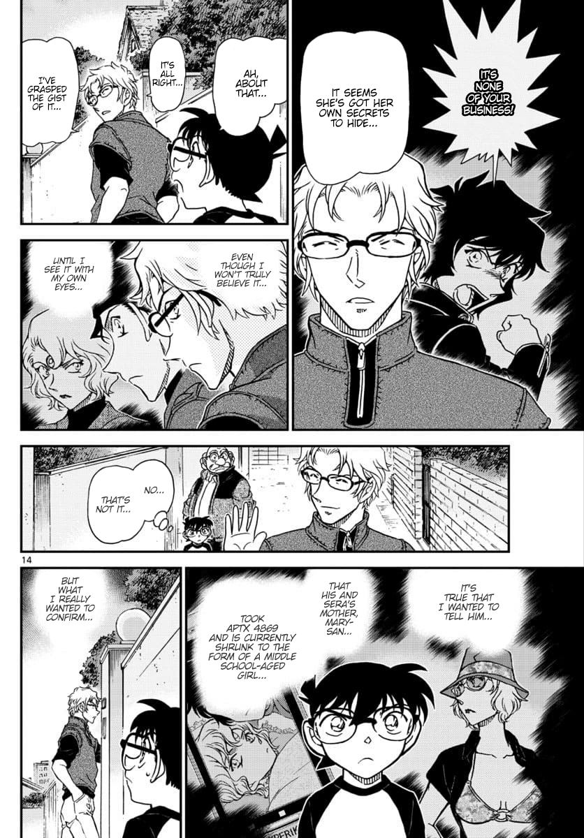 Detective Conan chapter 1038 page 14