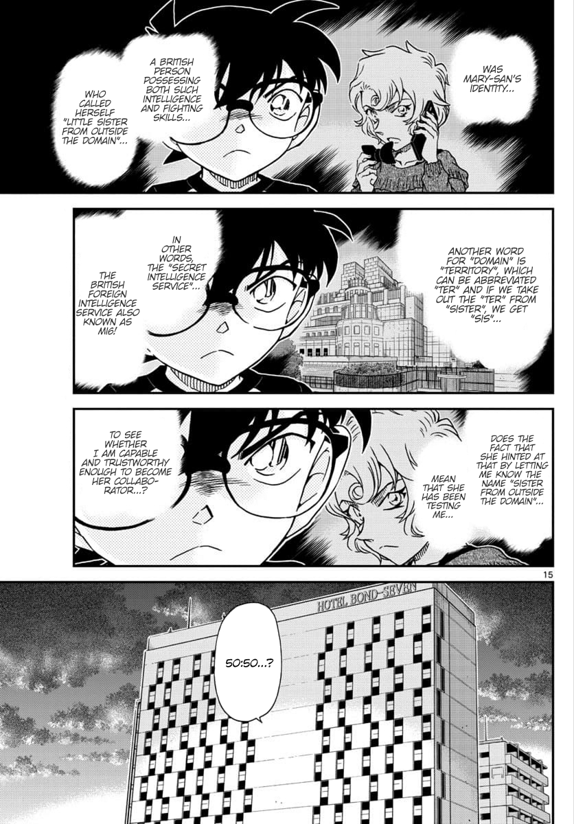 Detective Conan chapter 1038 page 15