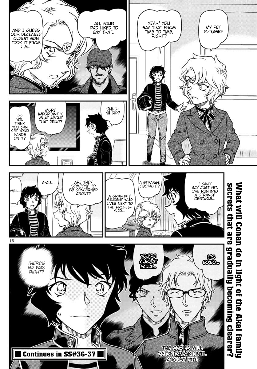 Detective Conan chapter 1038 page 16