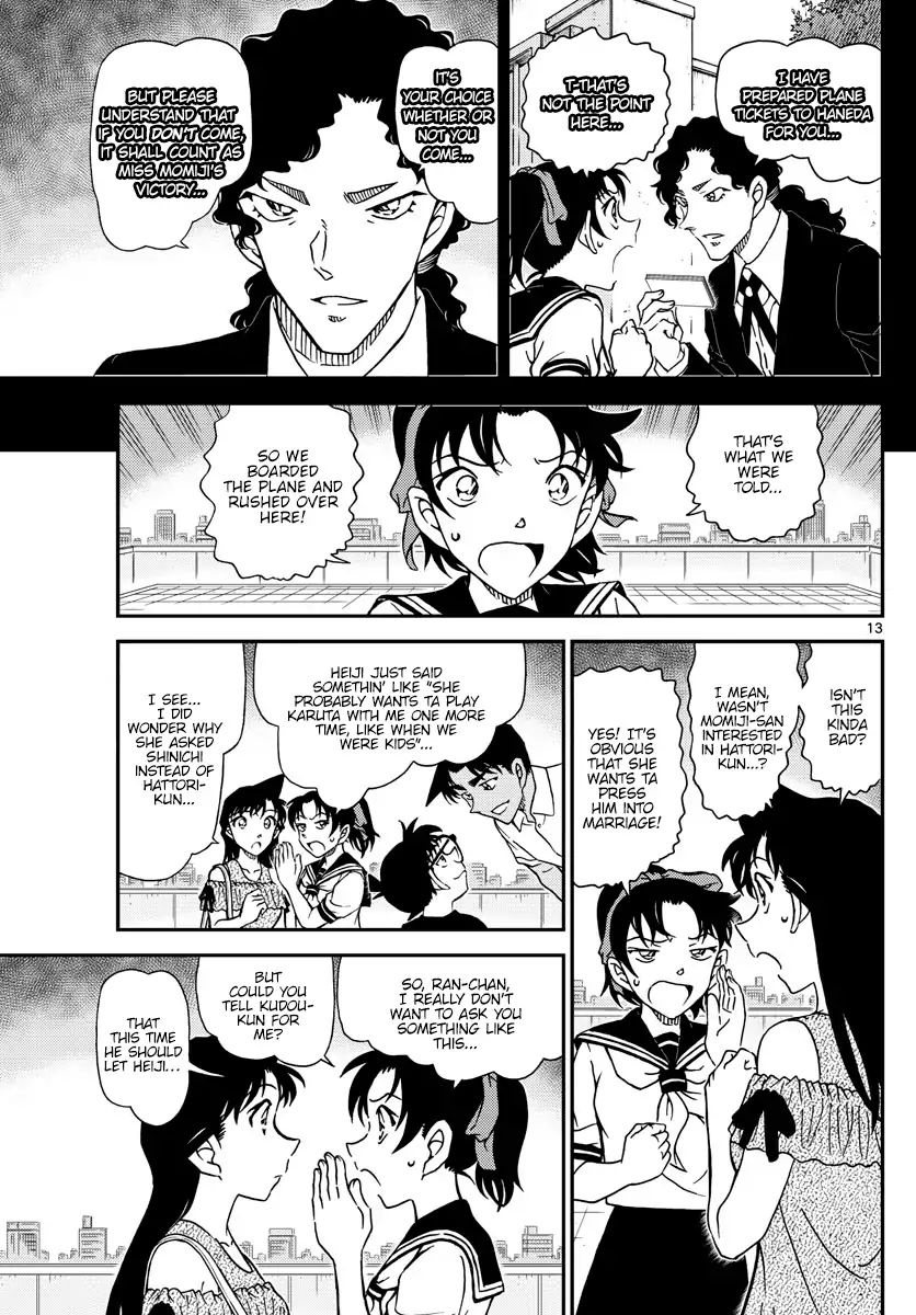 Detective Conan chapter 1039 page 13